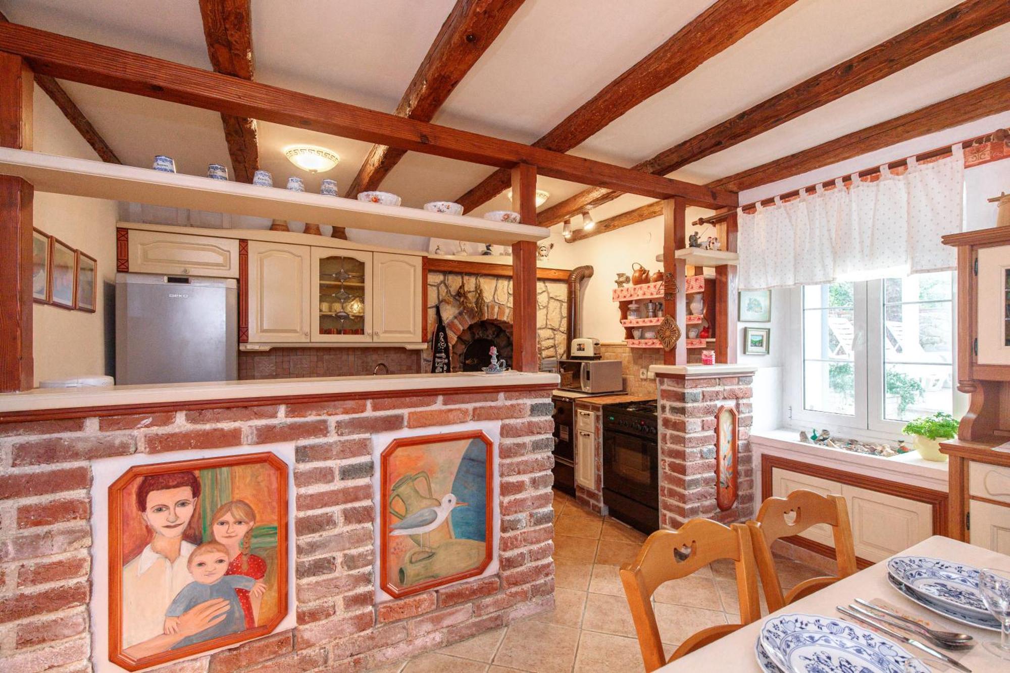 Apartment Villa Marija, Pinezici 克尔克 外观 照片